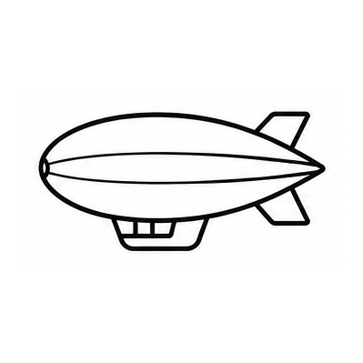Helium Filled Airship