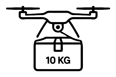 10 kg Payload Support